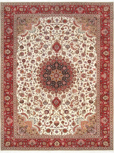 Pasargad Persian Tabriz 027211 Ivory
